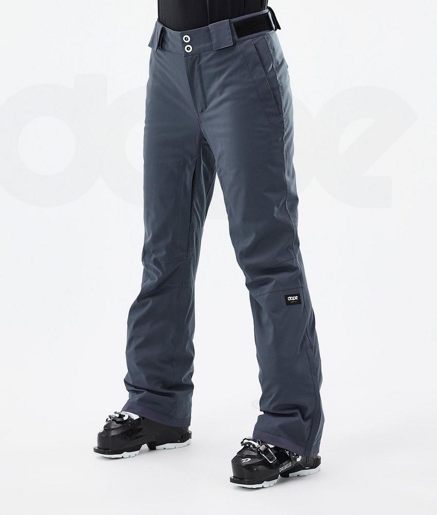 Blue Women\'s Dope Con W Ski Pants | NZ_D2125