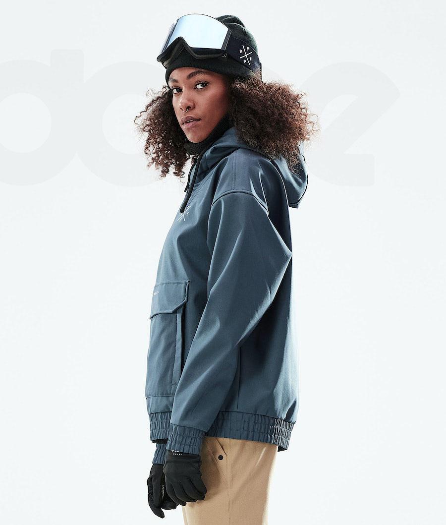 Blue Women's Dope Cyclone W 2021 Snowboard Jackets | NZ_D1740