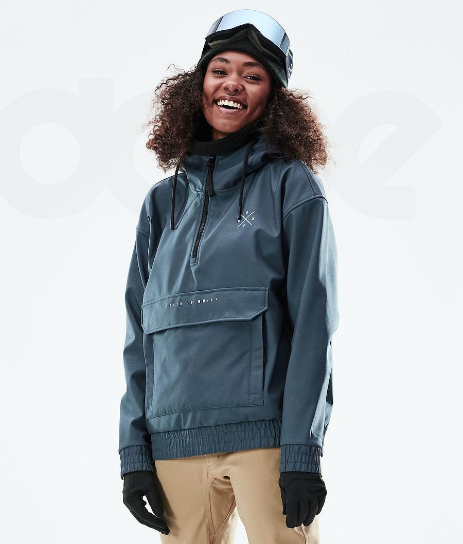 Blue Women\'s Dope Cyclone W 2021 Snowboard Jackets | NZ_D1740
