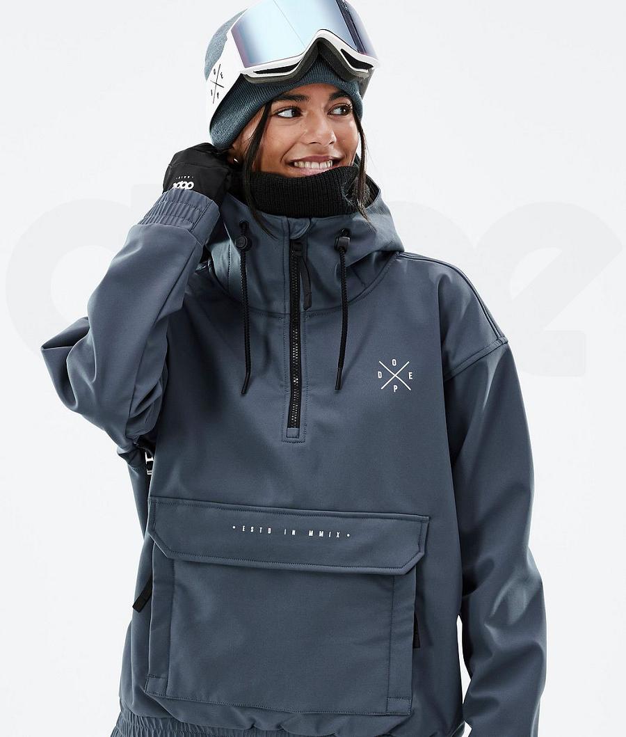 Blue Women's Dope Cyclone W Ski Jackets | NZ_D2275