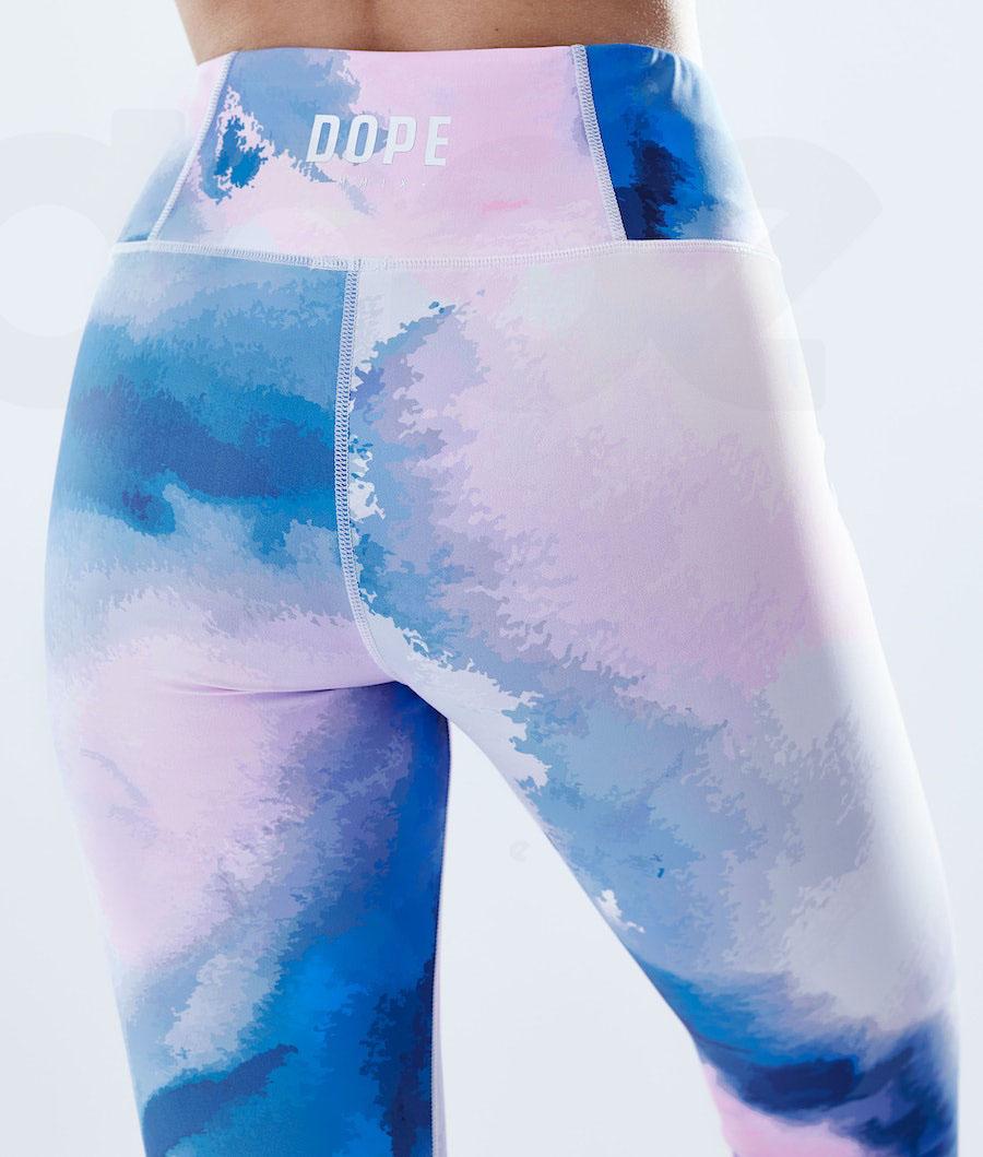Blue Women's Dope Lofty Leggings | NZ_D1736