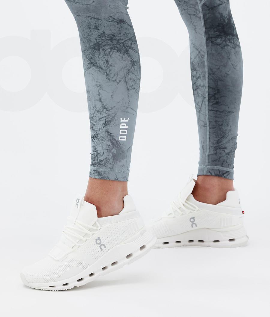 Blue Women's Dope Lofty Tech Leggings | NZ_D1974