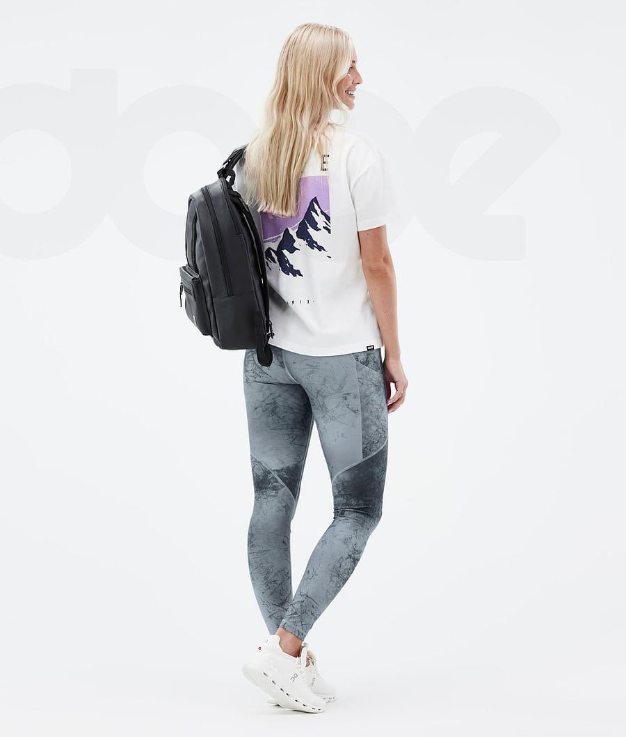 Blue Women's Dope Lofty Tech Leggings | NZ_D1974