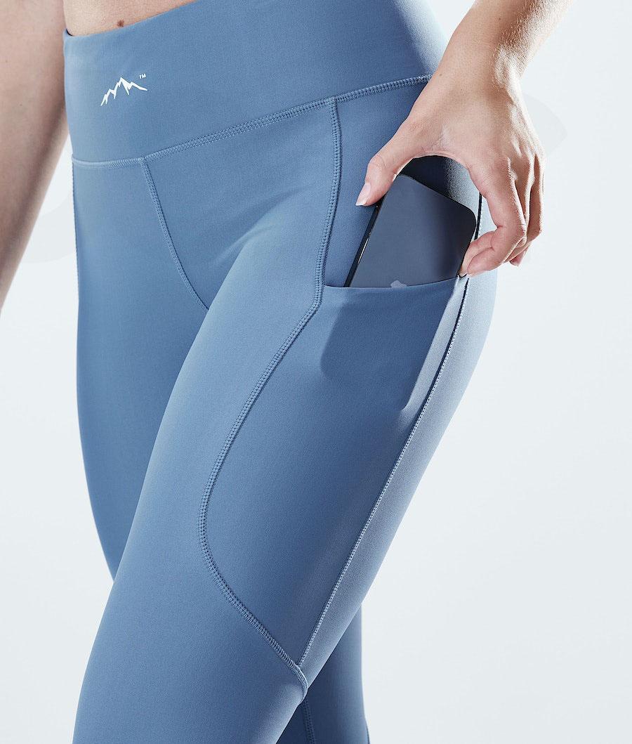 Blue Women's Dope Lofty Tech Leggings | NZ_D2440