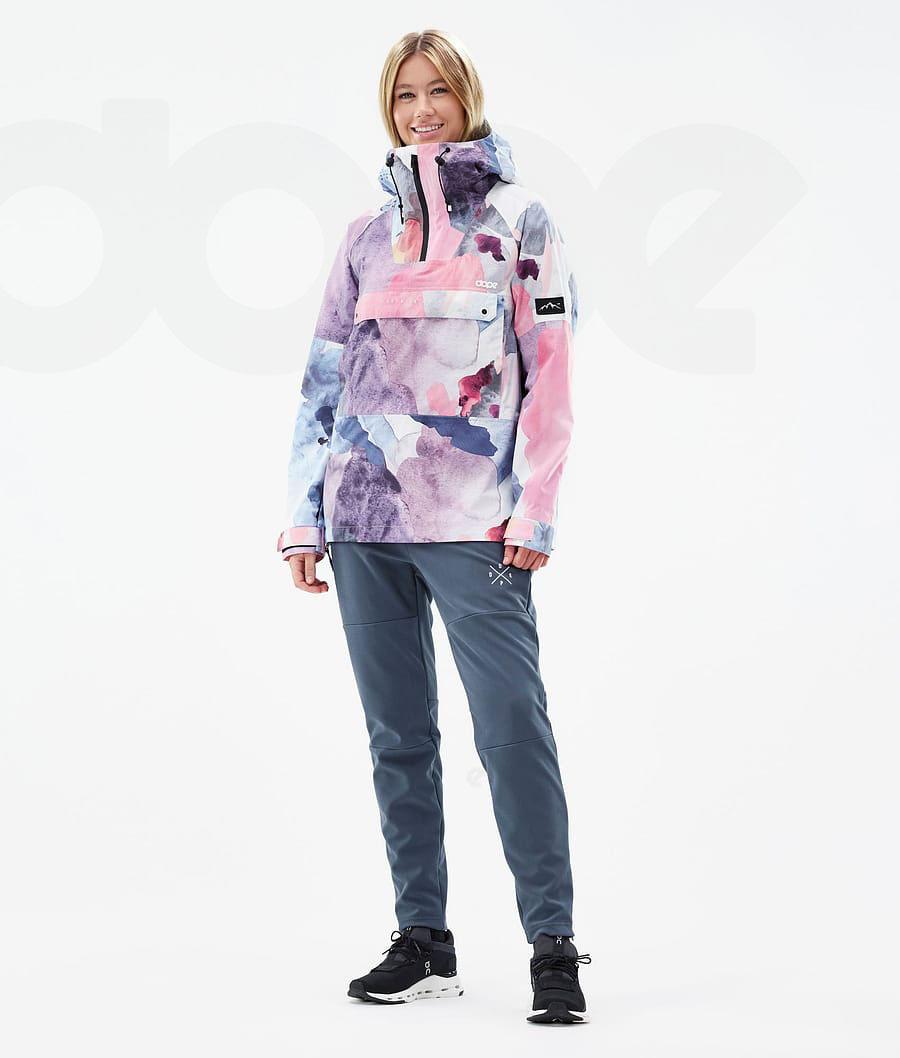 Blue Women's Dope Nomad W Outdoor Pants | NZ_D2182