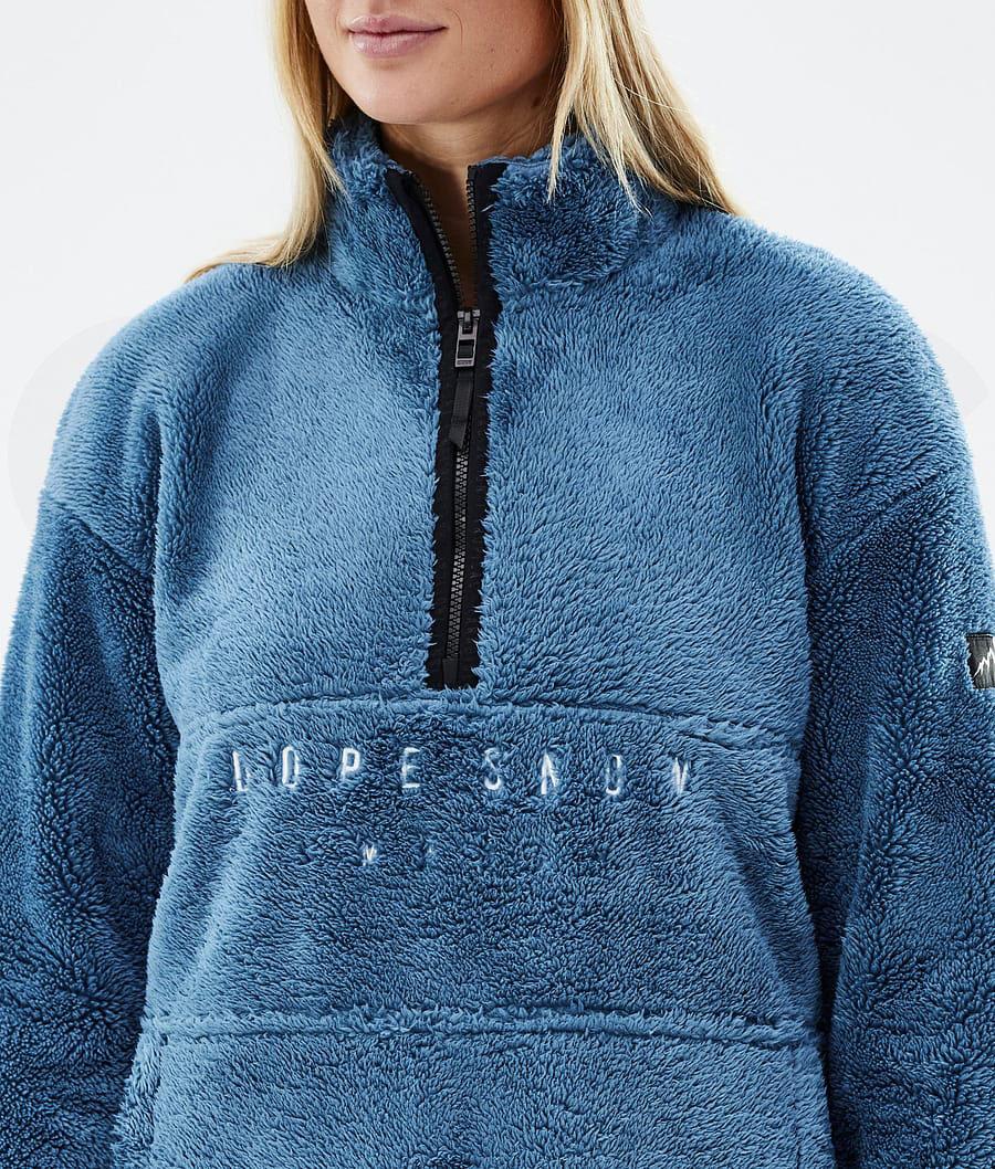 Blue Women's Dope Pile W Fleece | NZ_D2487