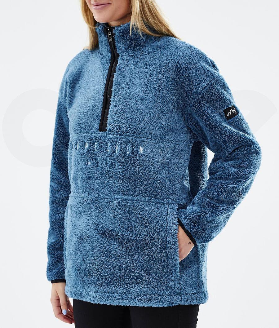 Blue Women's Dope Pile W Fleece | NZ_D2487