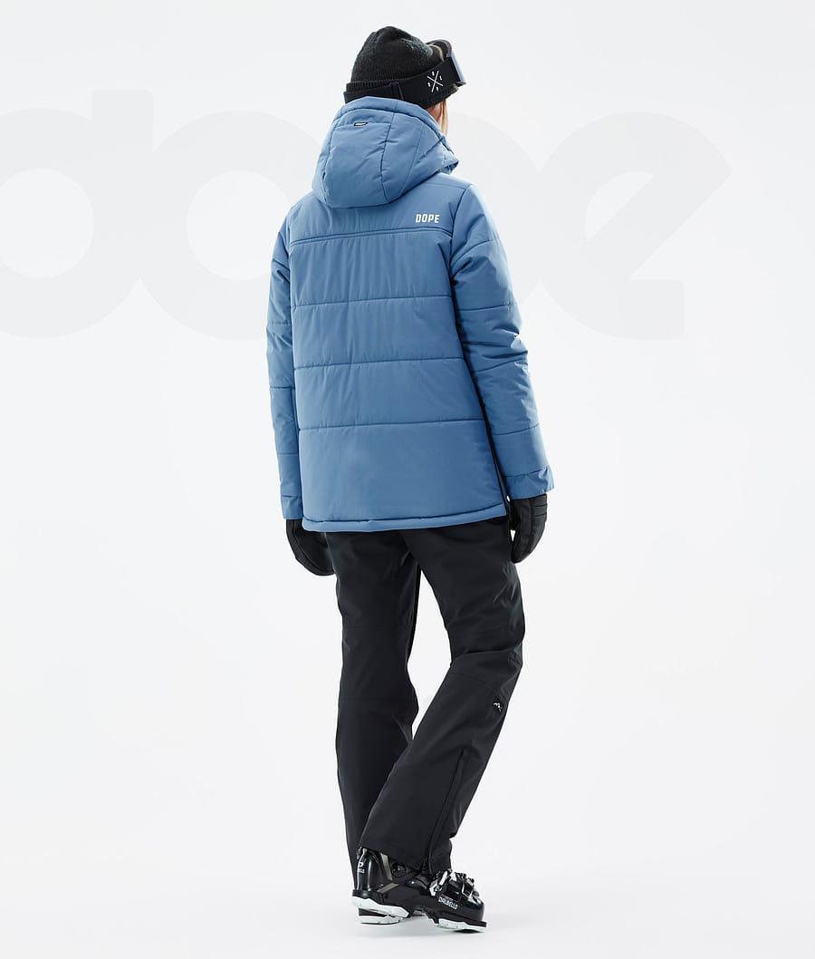 Blue Women's Dope Puffer W Ski Jackets | NZ_D1787