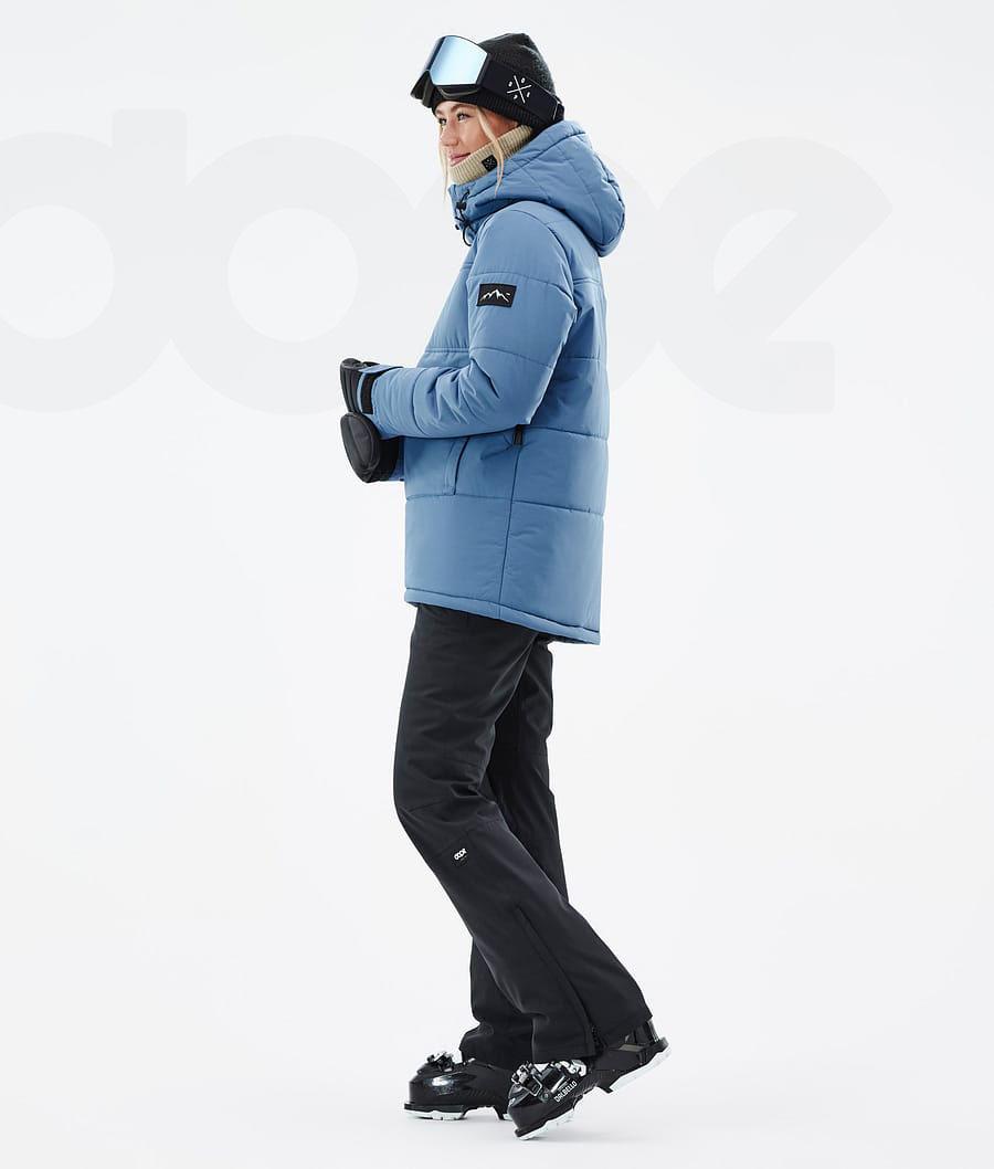 Blue Women's Dope Puffer W Ski Jackets | NZ_D1787