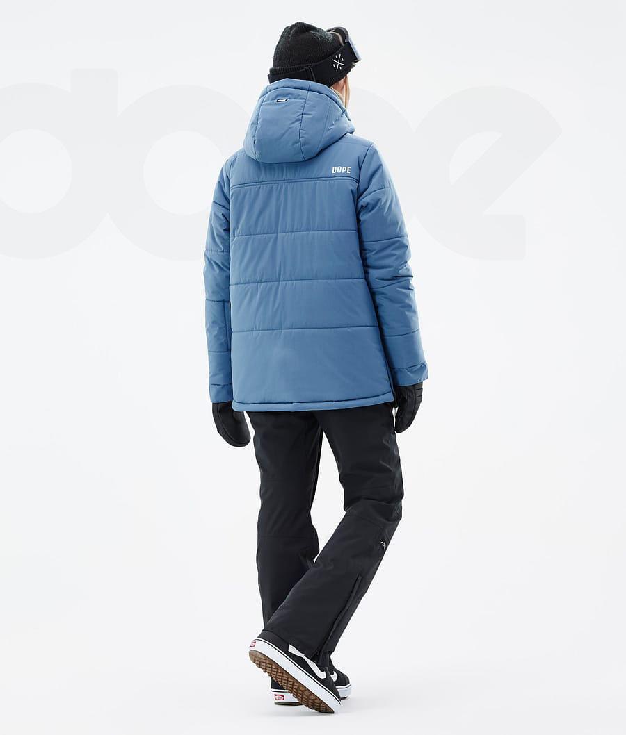 Blue Women's Dope Puffer W Snowboard Jackets | NZ_D1821