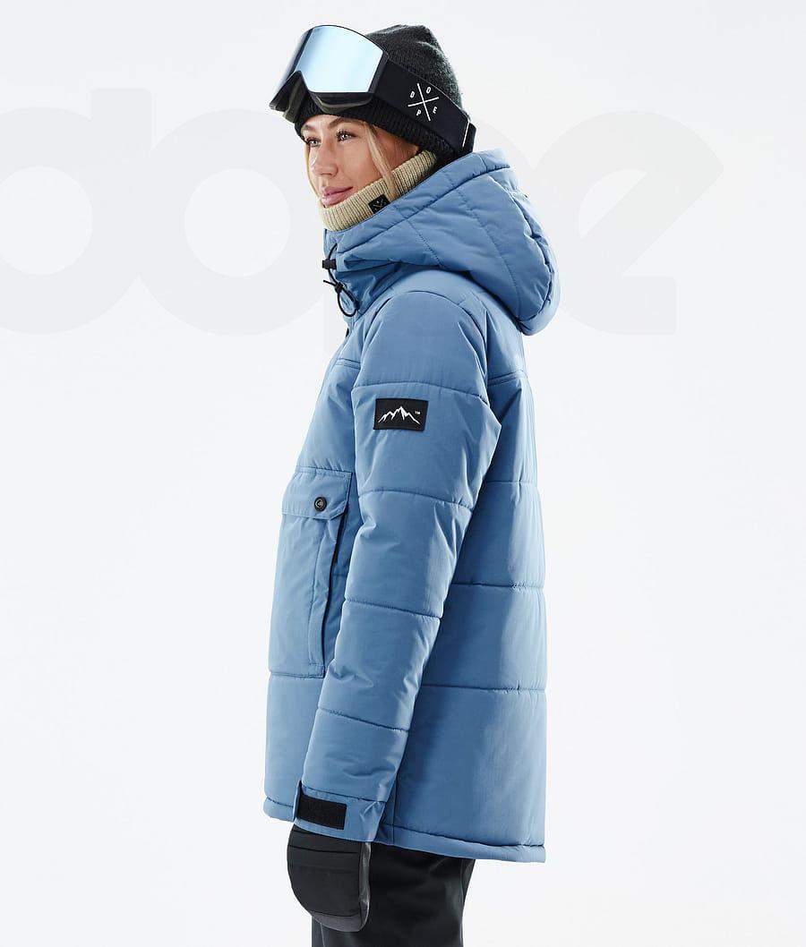 Blue Women's Dope Puffer W Snowboard Jackets | NZ_D1821