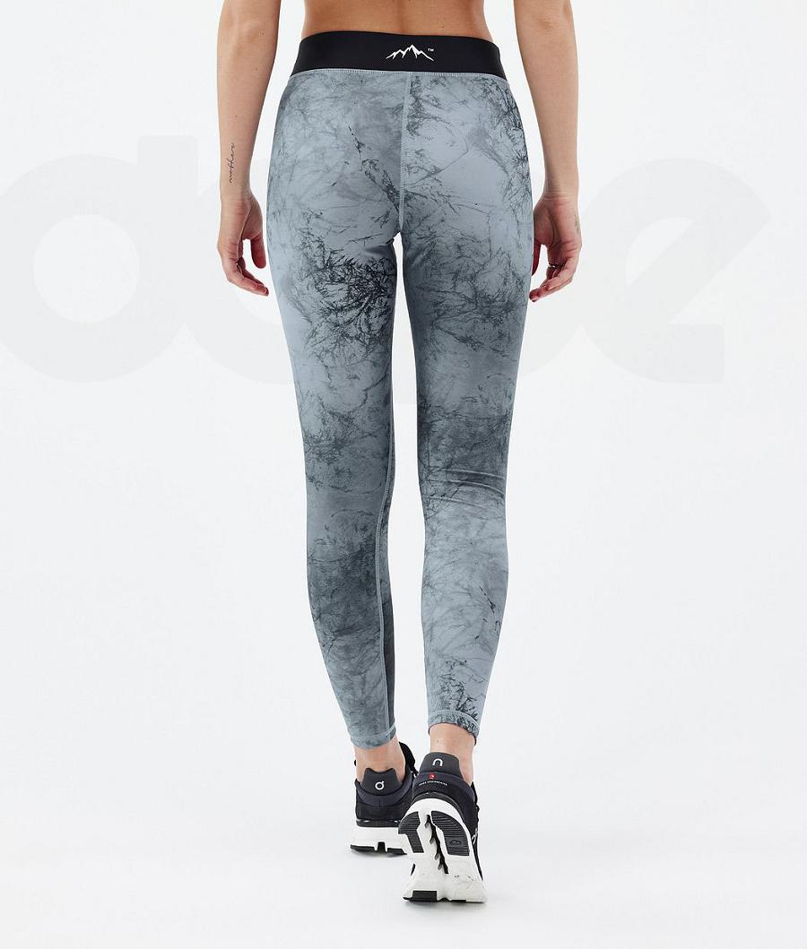 Blue Women's Dope Razor Leggings | NZ_D1653