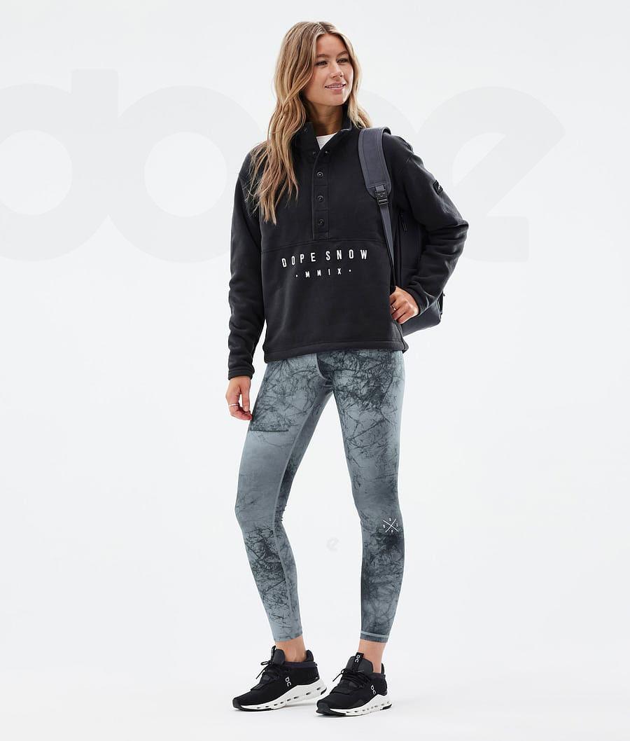 Blue Women's Dope Razor Leggings | NZ_D1653