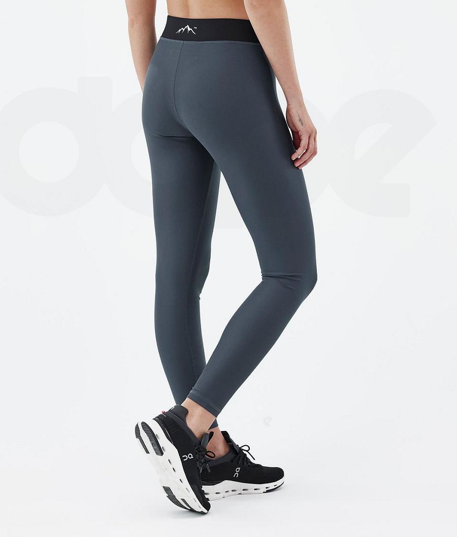 Blue Women's Dope Razor Leggings | NZ_D2483