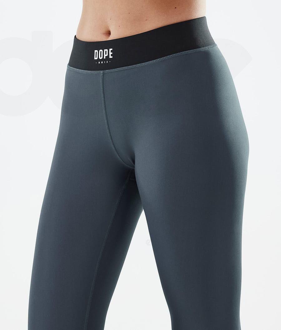 Blue Women's Dope Razor Leggings | NZ_D2483