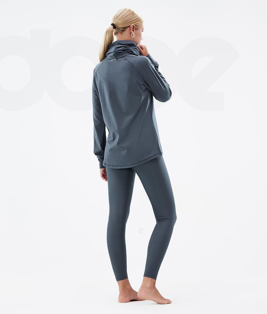 Blue Women's Dope Snuggle W Base Layer Tops | NZ_D1180