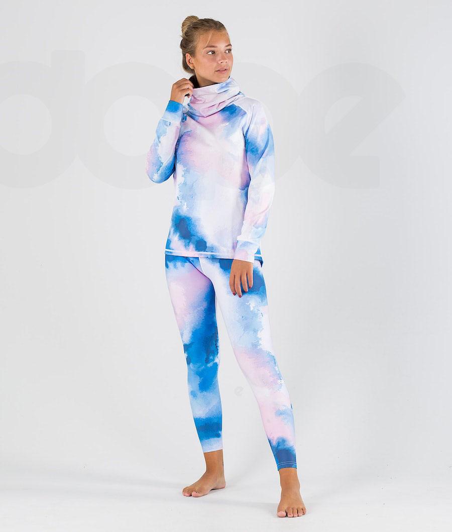 Blue Women's Dope Snuggle W Base Layer Tops | NZ_D1908