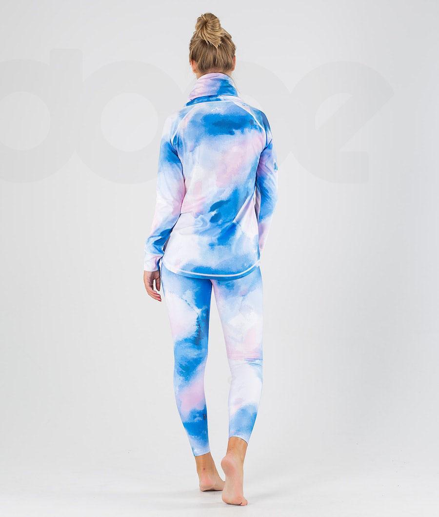 Blue Women's Dope Snuggle W Base Layer Tops | NZ_D1908