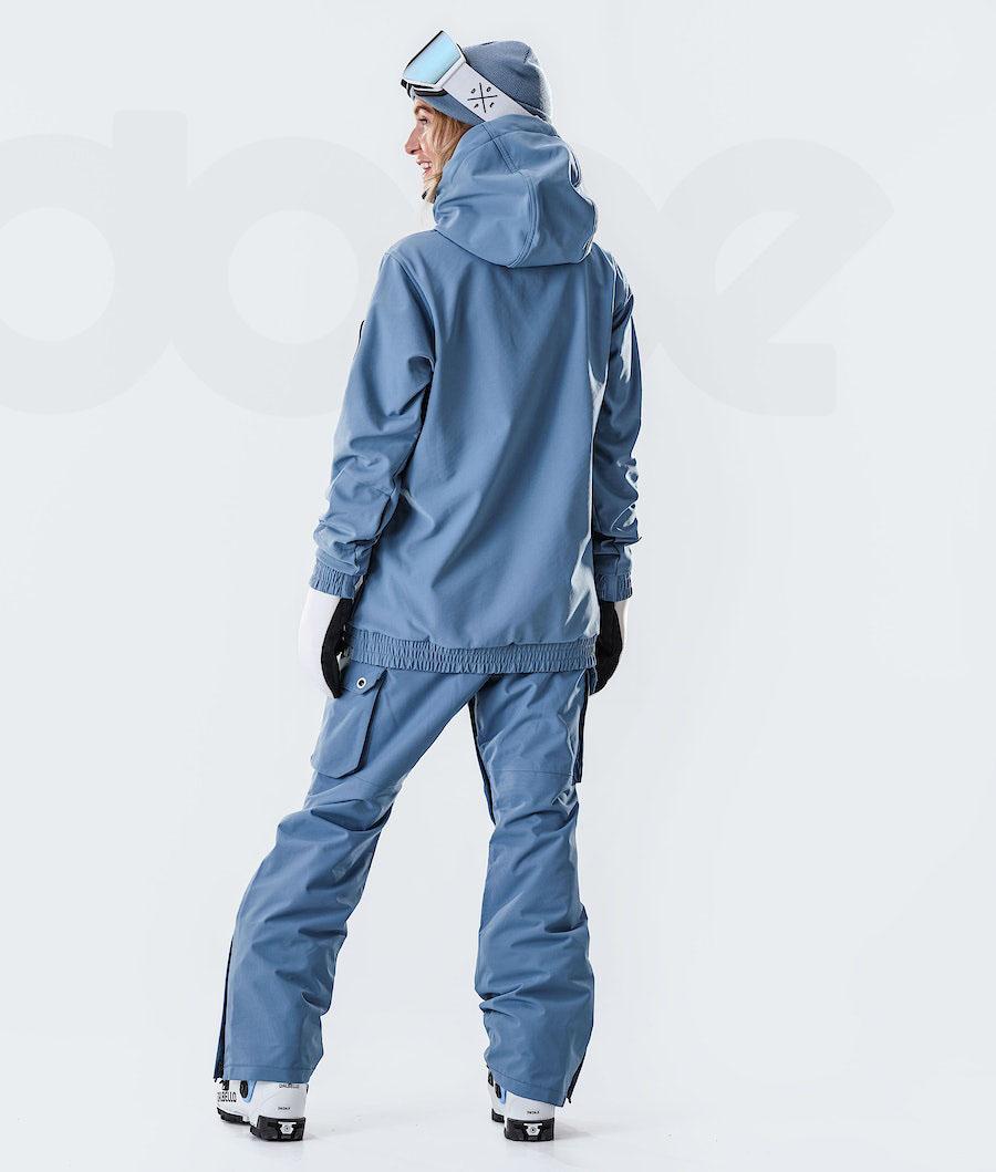 Blue Women's Dope Wylie W 10k Ski Jackets | NZ_D1720