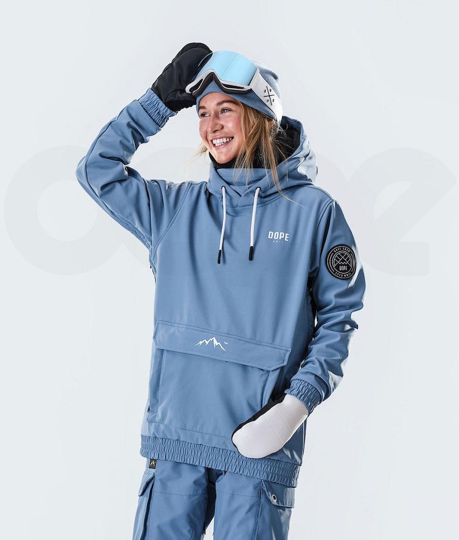 Blue Women\'s Dope Wylie W 10k Snowboard Jackets | NZ_D2043