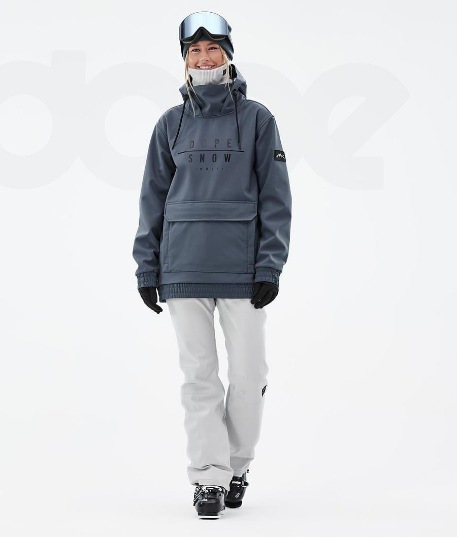 Blue Women's Dope Wylie W Ski Jackets | NZ_D1983