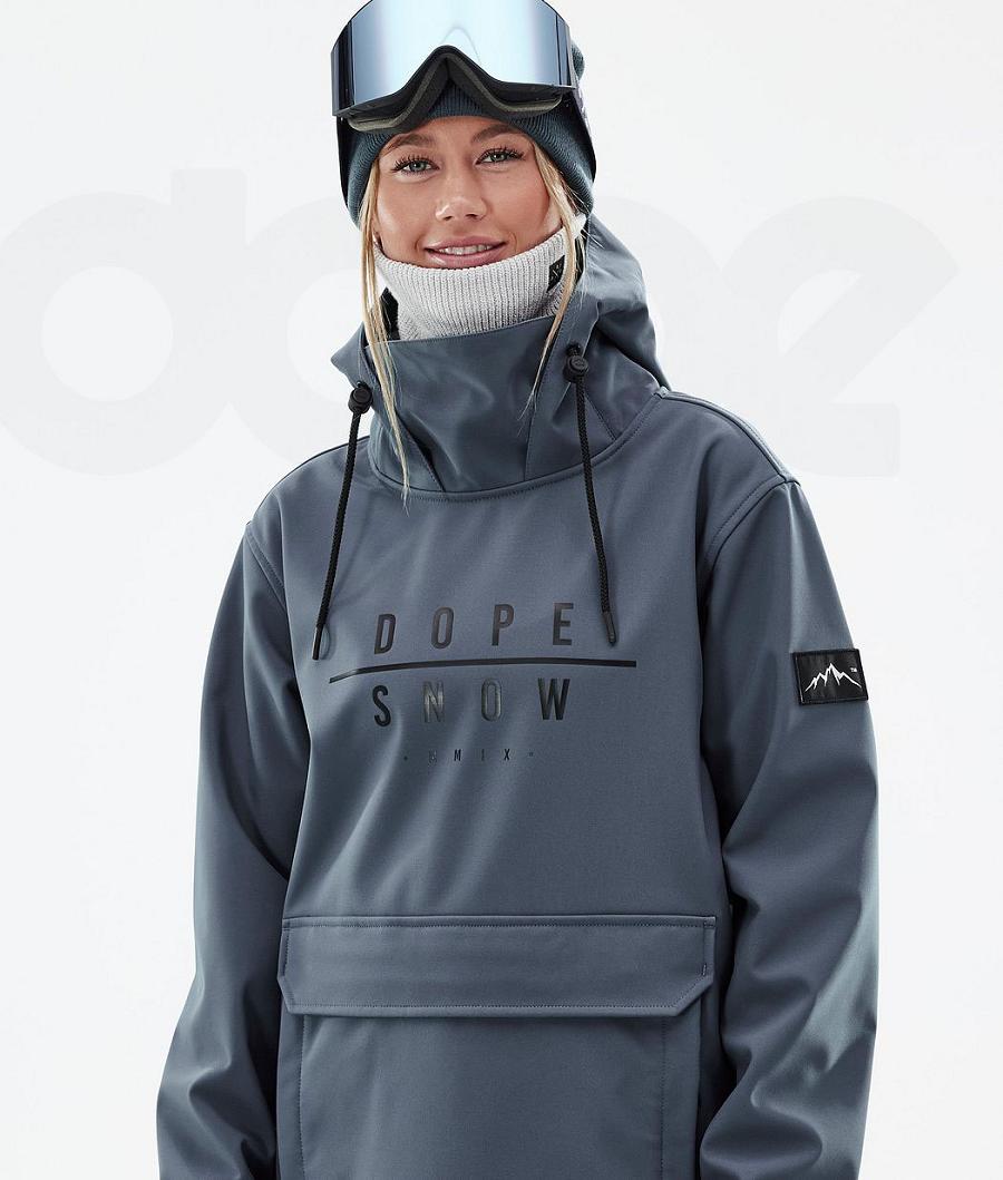 Blue Women's Dope Wylie W Snowboard Jackets | NZ_D2535