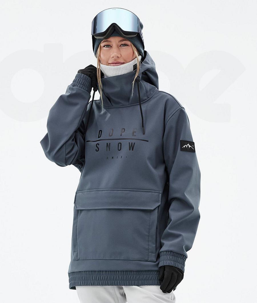 Blue Women\'s Dope Wylie W Snowboard Jackets | NZ_D2535