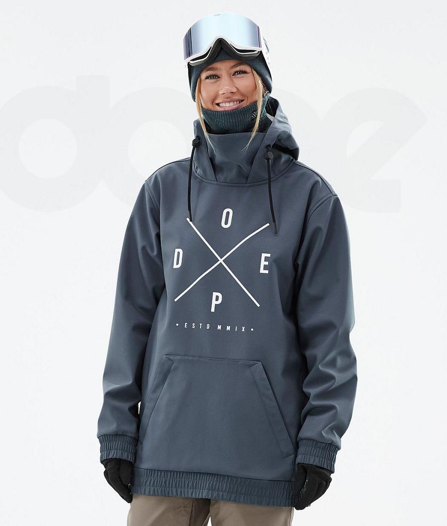 Blue Women\'s Dope Yeti W Ski Jackets | NZ_D2479