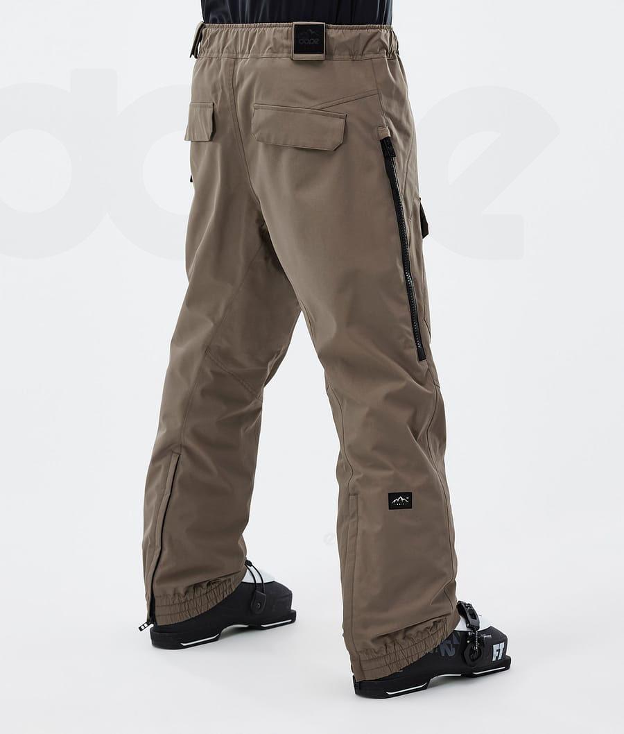 Brown Men's Dope Antek Ski Pants | NZ_D2030