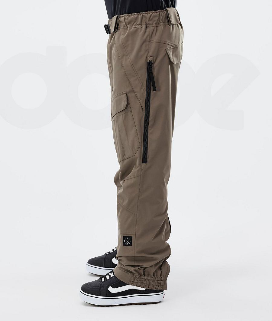 Brown Men's Dope Antek Snowboard Pants | NZ_D2408