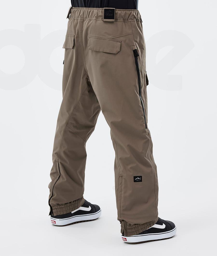 Brown Men's Dope Antek Snowboard Pants | NZ_D2408