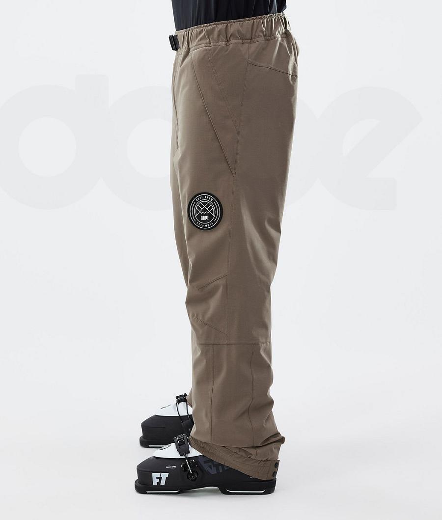 Brown Men's Dope Blizzard Ski Pants | NZ_D1593
