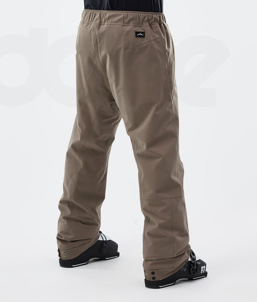 Brown Men's Dope Blizzard Ski Pants | NZ_D1593