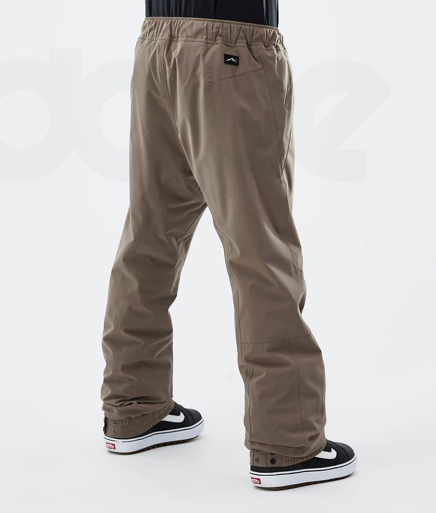 Brown Men's Dope Blizzard Snowboard Pants | NZ_D1963