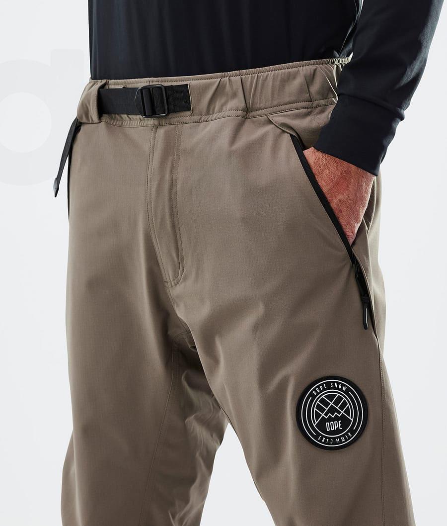 Brown Men's Dope Blizzard Snowboard Pants | NZ_D1963
