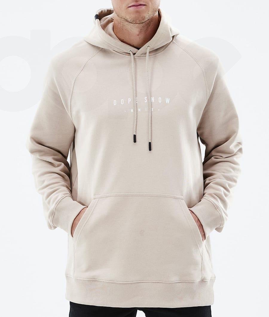 Brown Men's Dope Common Hoodies | NZ_D1534