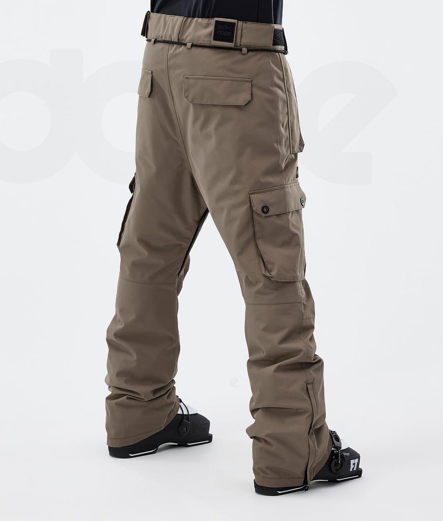 Brown Men's Dope Iconic Ski Pants | NZ_D2308
