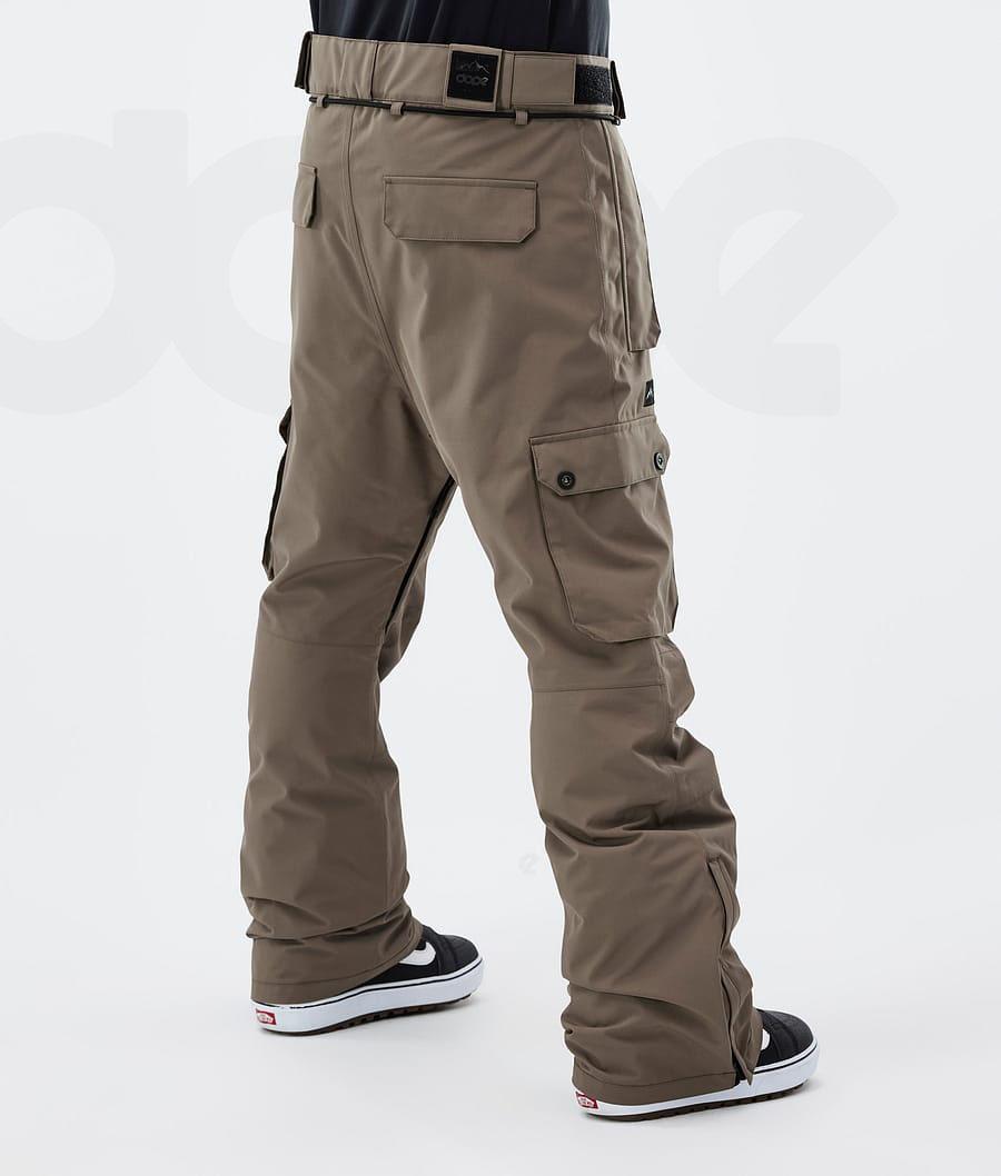 Brown Men's Dope Iconic Snowboard Pants | NZ_D1499