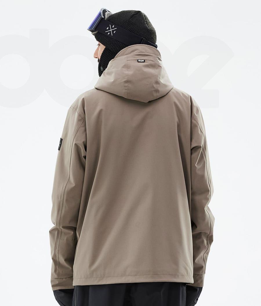 Brown Men's Dope Ranger Snowboard Jackets | NZ_D2225