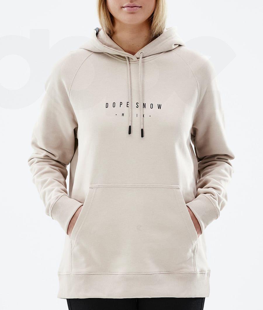 Brown Women's Dope Common W Hoodies | NZ_D1654