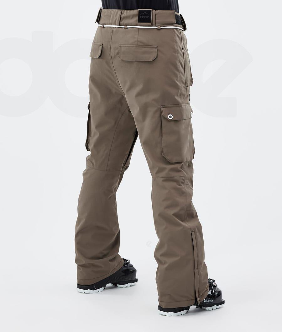 Brown Women's Dope Iconic W Ski Pants | NZ_D1078