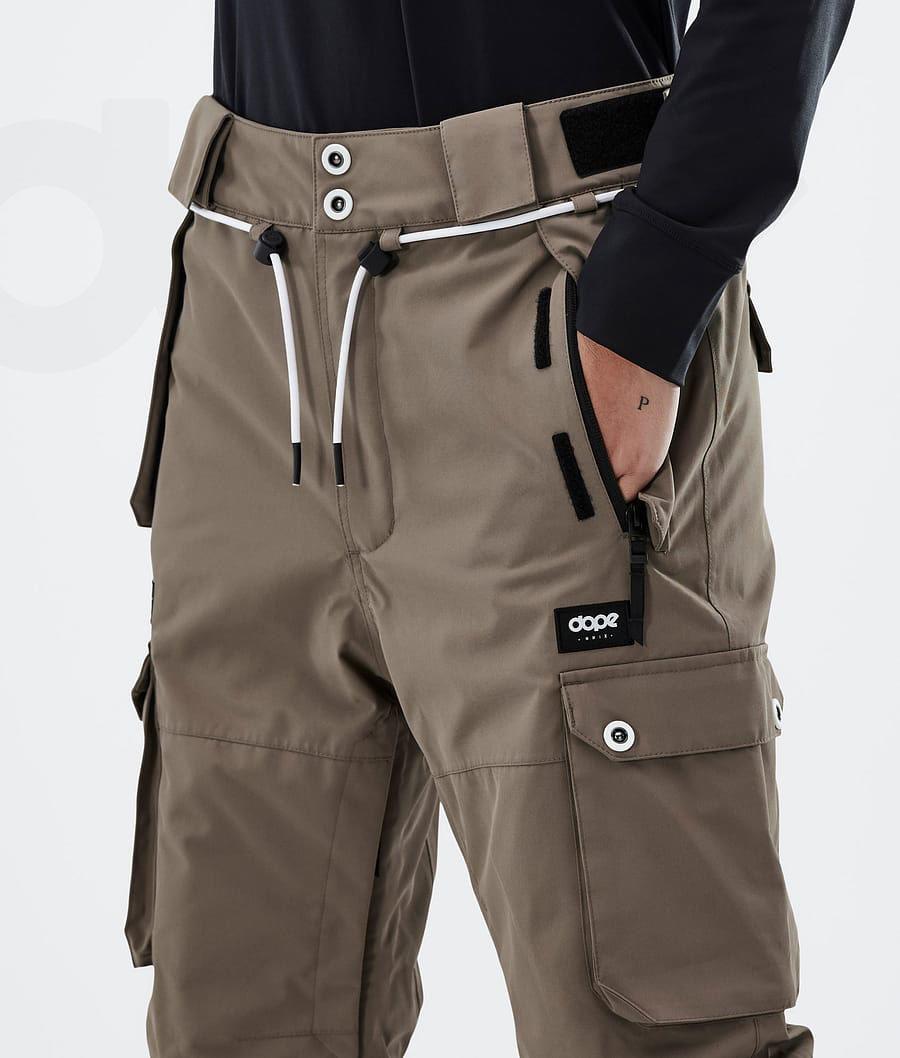 Brown Women's Dope Iconic W Snowboard Pants | NZ_D2110