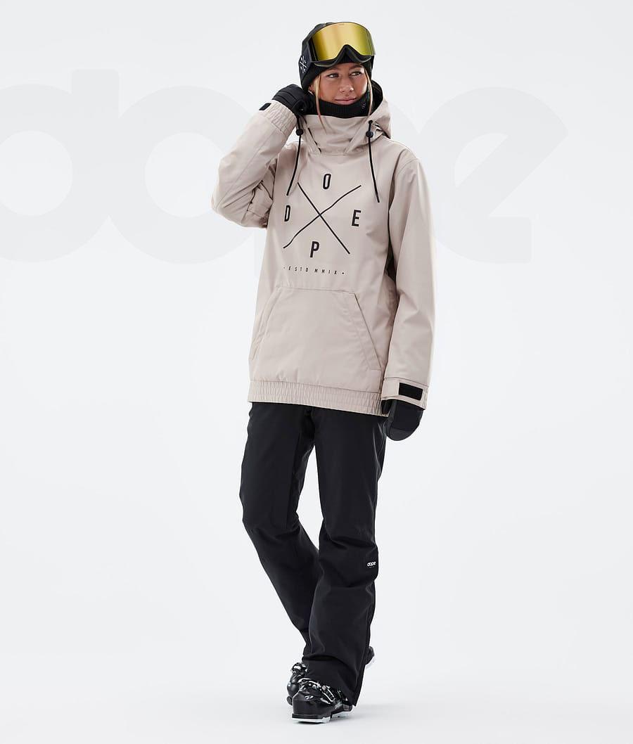 Brown Women's Dope Migoo W Ski Jackets | NZ_D2218