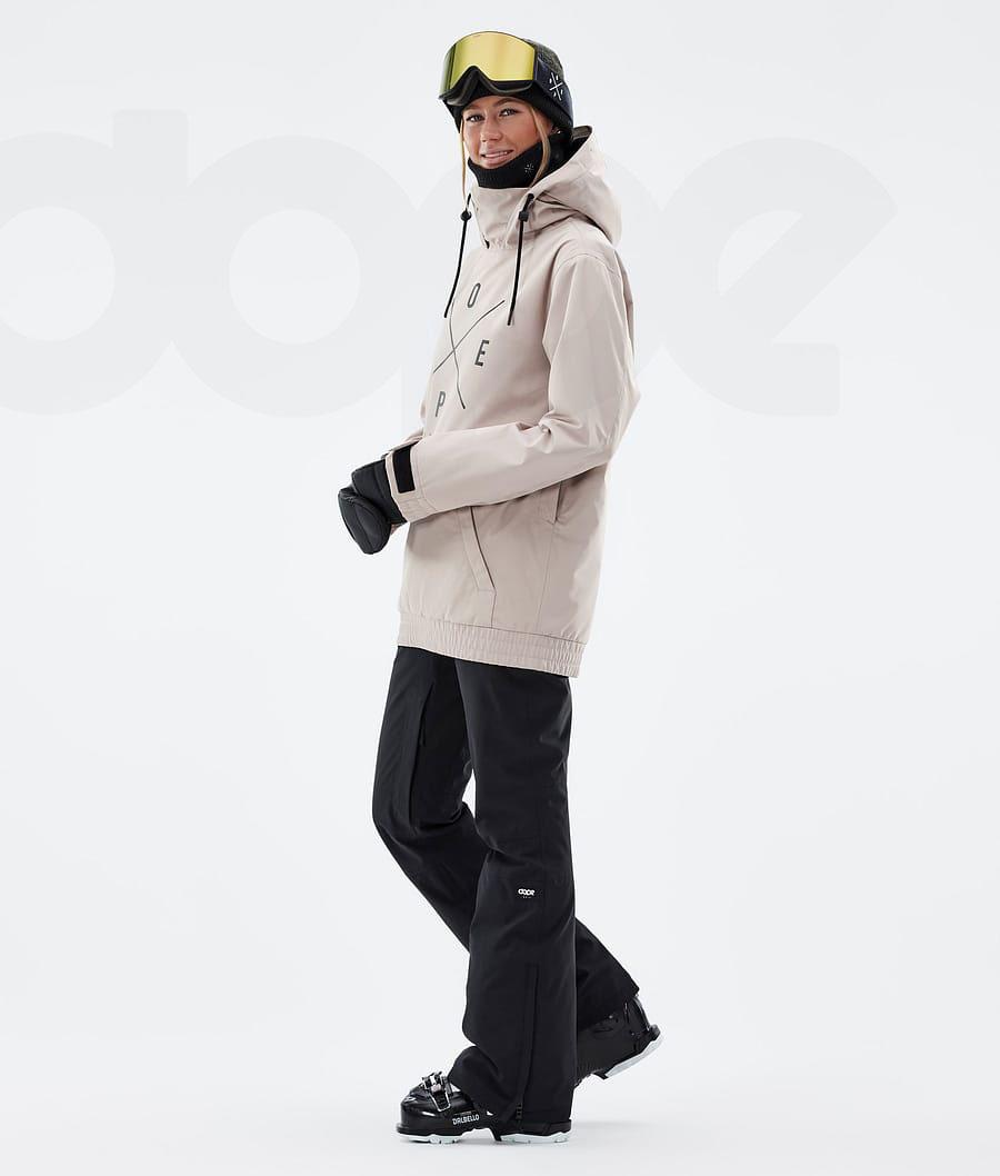 Brown Women's Dope Migoo W Ski Jackets | NZ_D2218