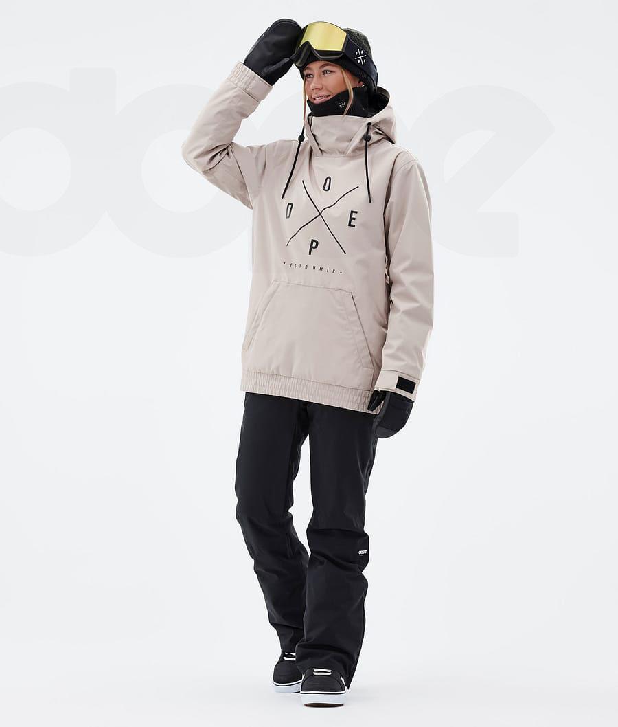 Brown Women's Dope Migoo W Snowboard Jackets | NZ_D2194