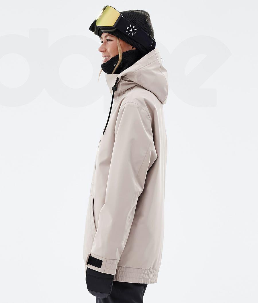 Brown Women's Dope Migoo W Snowboard Jackets | NZ_D2194