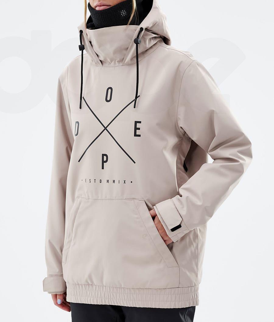 Brown Women's Dope Migoo W Snowboard Jackets | NZ_D2194