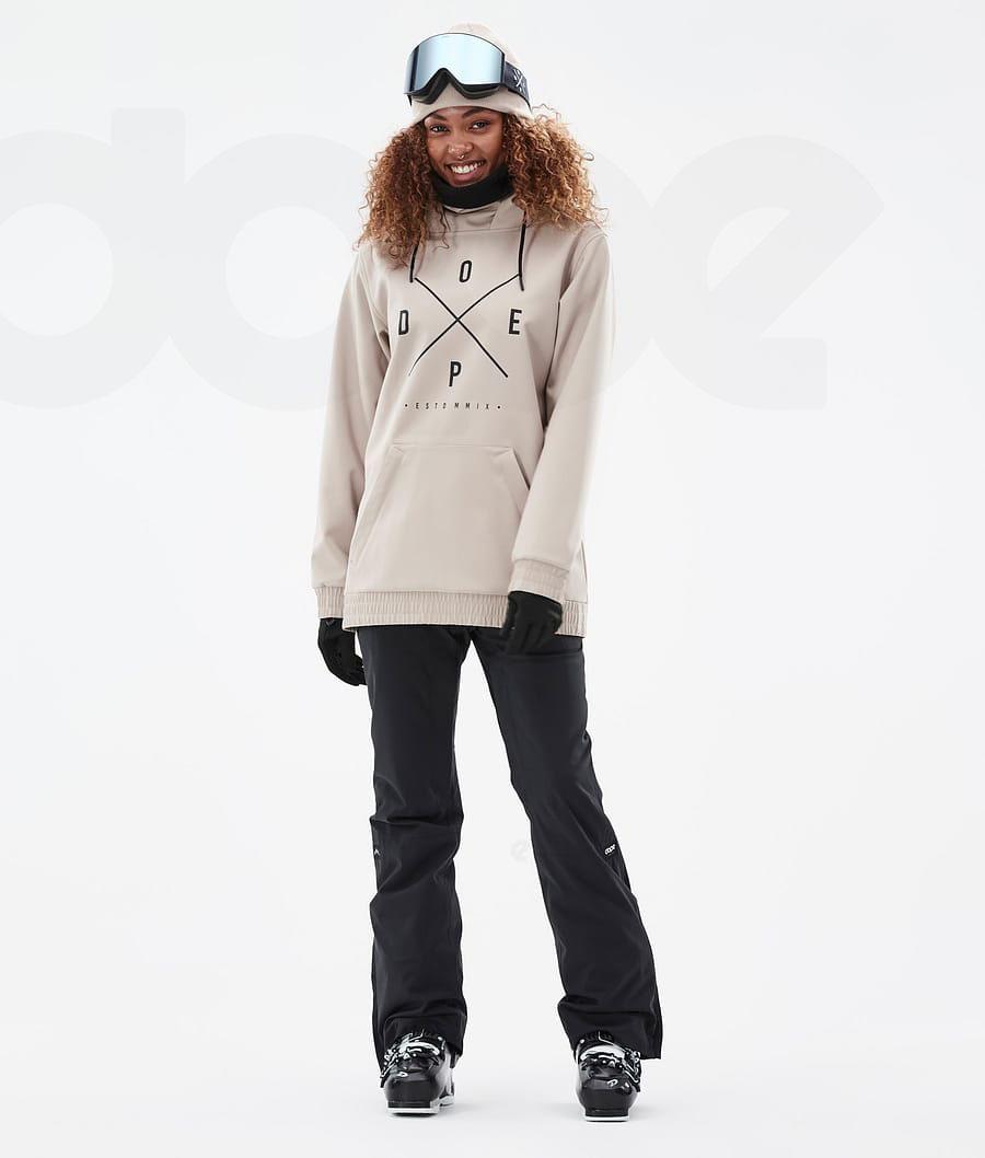 Brown Women's Dope Yeti W Ski Jackets | NZ_D1129