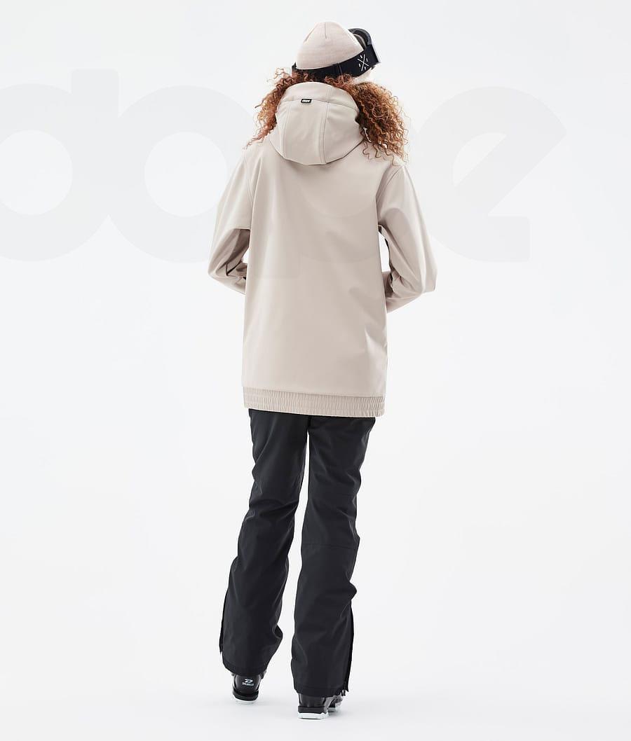 Brown Women's Dope Yeti W Ski Jackets | NZ_D1129