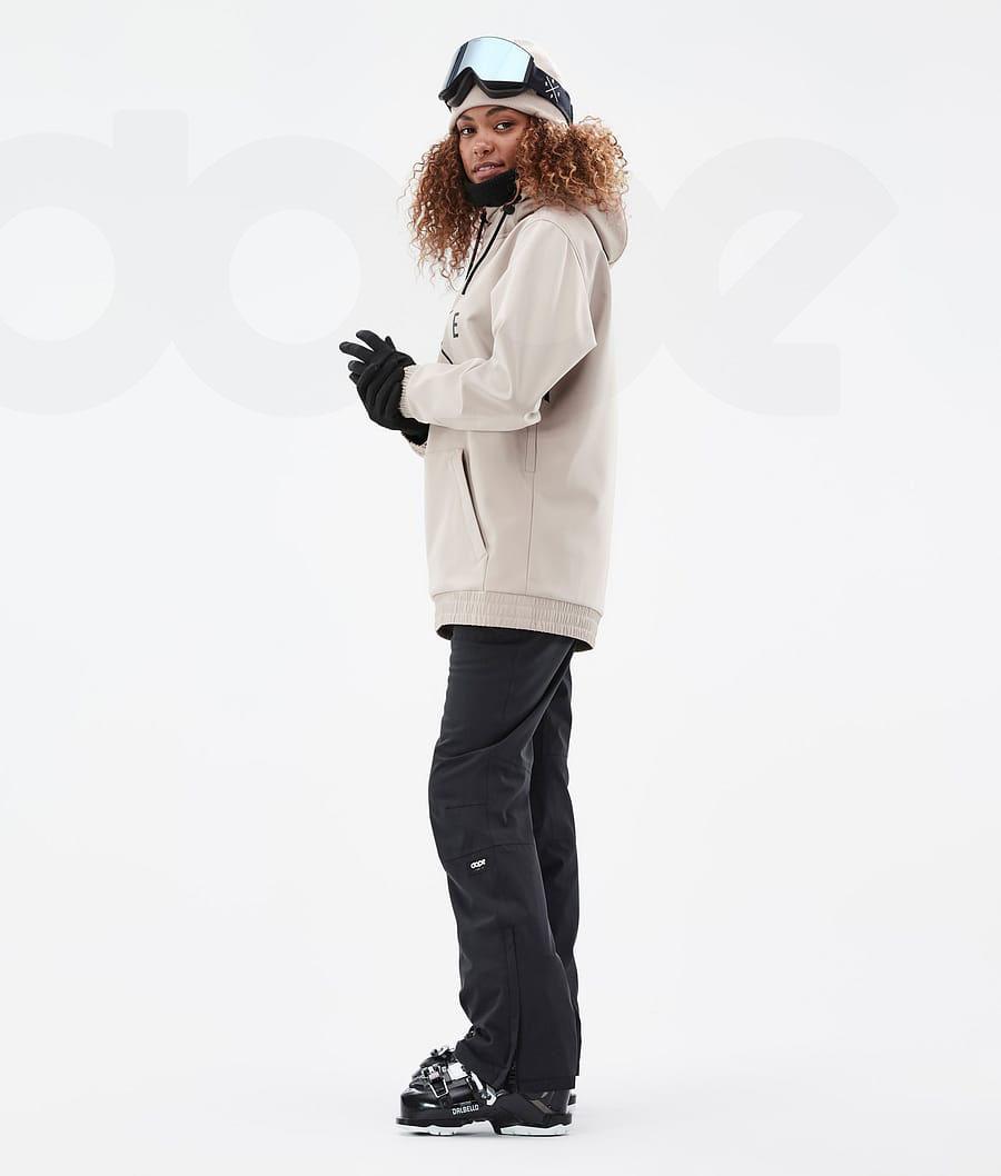 Brown Women's Dope Yeti W Ski Jackets | NZ_D1129